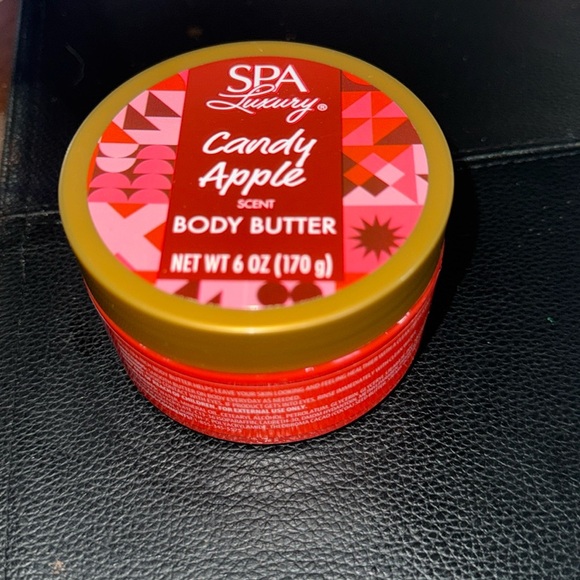NWOT SPA LUXURY CANDY APPLE ACENT Body Butter NET WT 6 OZ (170g) - Picture 1 of 4